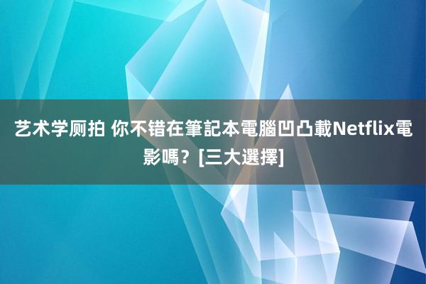 艺术学厕拍 你不错在筆記本電腦凹凸載Netflix電影嗎？[三大選擇]